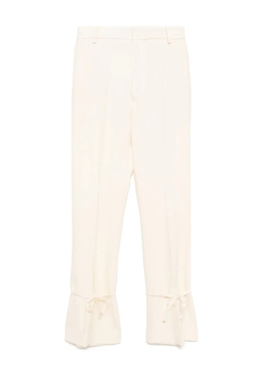 Rokh slim flared trousers - Neutrals