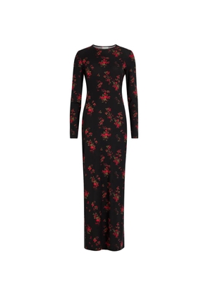 Reformation Tommie floral maxi dress - Black