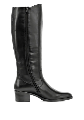 GABOR 50mm Isla leather boots - Black