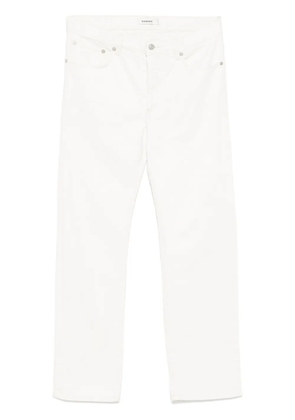 SANDRO straight-leg jeans - White