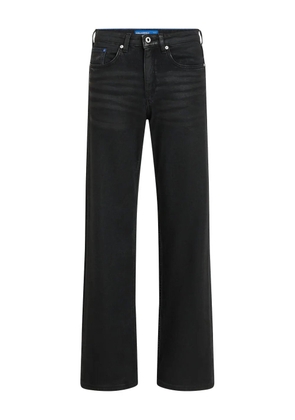 Karl Lagerfeld Jeans relaxed coated jeans - Black