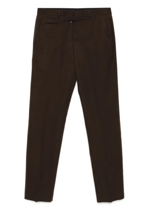 Paul Smith gabardine-weave trousers - Brown