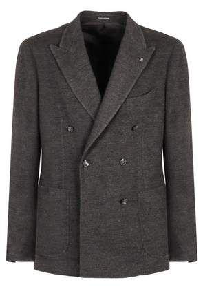 Tagliatore peak-lapels double-breasted blazer - Grey