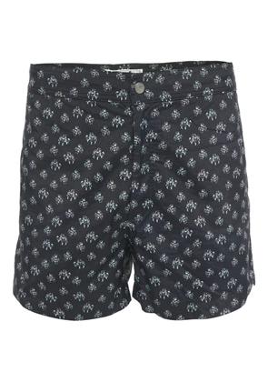 Hermès Pre-Owned printed swim shorts - Blue