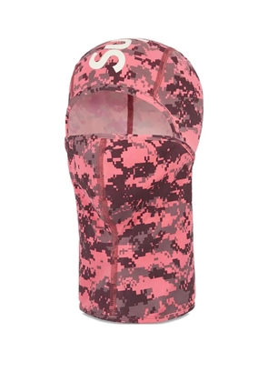 Supreme camo-print balaclava - Pink