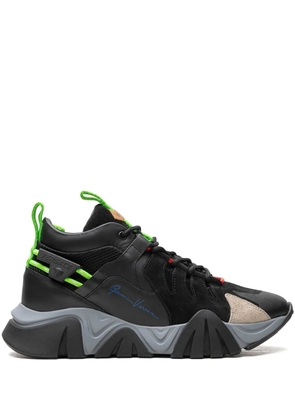 Versace Squalo 'Black/Fluorescent Green' sneakers