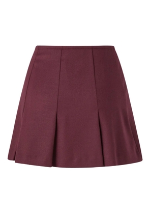 PINKO pleated-design skirt - Red