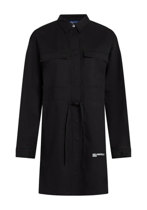 Karl Lagerfeld Jeans Utility shirt dress - Black
