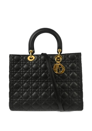 Christian Dior Pre-Owned 2000 Lady Dior handbag - Black