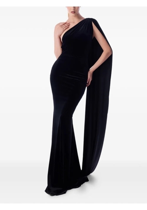 IMROSKA Alsa San one-shoulder maxi dress - Black