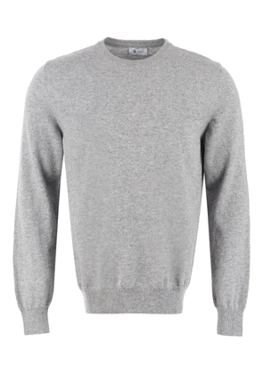 THE (Alphabet) cashmere crew-neck sweater - Grey