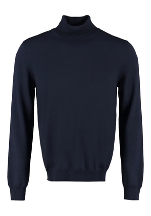 THE (Alphabet) turtleneck wool sweater - Blue