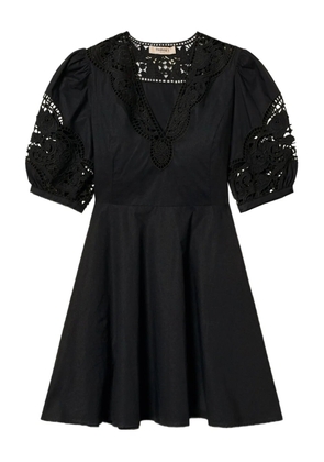TWINSET lace detailing mini dress - Black