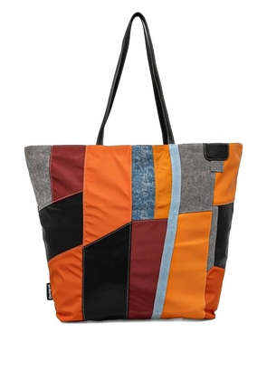 Desigual patchwork tote bag - Orange