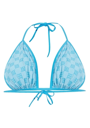 MISBHV monogram bikini top - Blue
