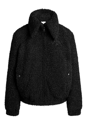 Patou high-neck bomber jacket - Black