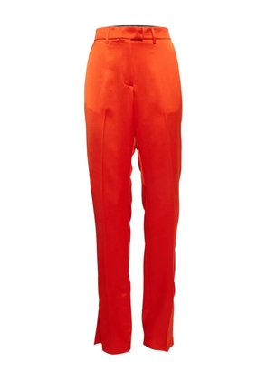 MSGM side-slit trousers - Orange