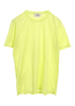 Hermès Pre-Owned crew-neck t-shirt - Yellow