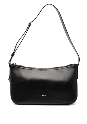 Bally logo shoulder bag - Black