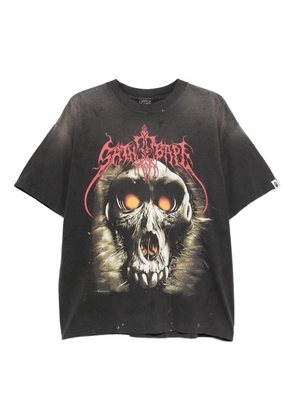 SAINT MXXXXXX graphic-print t-shirt - Black