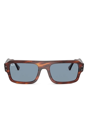 Ray-Ban Flacko square-frame sunglasses - Brown