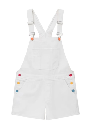 Hey Joanie Rainbow playsuit - White