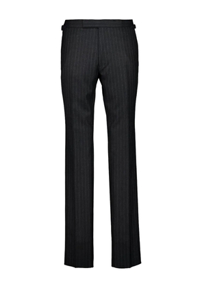 TOM FORD pinstripe tailored trousers - Black