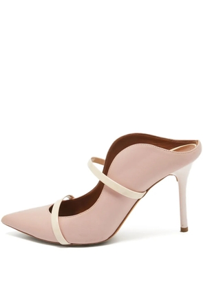 Malone Souliers pre-owned 100mm Maureen pointed-toe mules - Pink