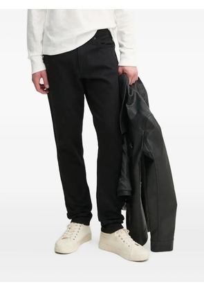 rag & bone embroidered-pocket jeans - Black