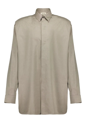 FEAR OF GOD ESSENTIALS Oxford vented shirt - Neutrals