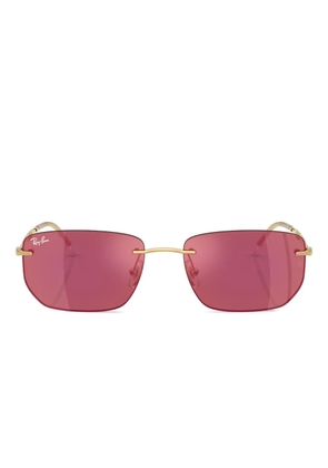 Ray-Ban square-frame tinted sunglasses - Gold