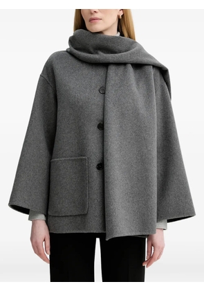 Marc O'Polo button pocket coat - Grey