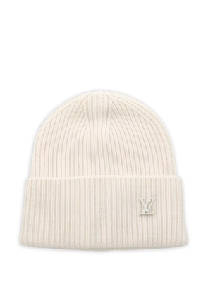 Louis Vuitton Pre-Owned 2022 logo-detail beanie - Neutrals