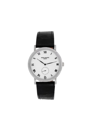 Patek Philippe Pre-Owned Calatrava 33mm - White