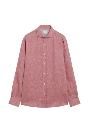 Brunello Cucinelli linen shirt - Red