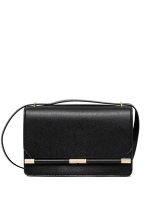 Victoria Beckham flap-closure leather cross-body bag - Black
