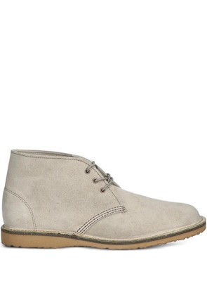 Red Wing Shoes suede lace-up boots - Neutrals
