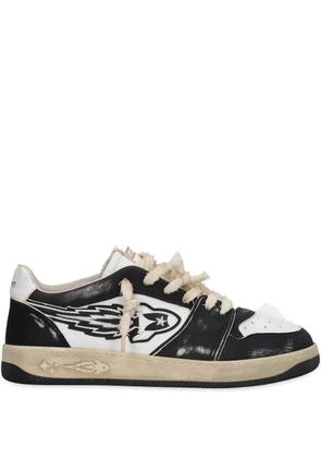 Enterprise Japan Egg Rocket graphic low-top sneakers - Black