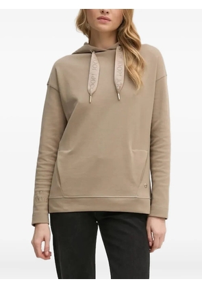 Joop! logo-detail hoodie - Neutrals