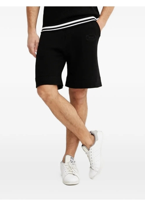 BOSS drawstring logo shorts - Black