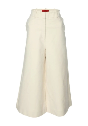 Carolina Herrera Vintage wide-leg trousers - White