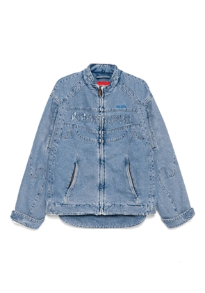 KUSIKOHC panelled denim jacket - Blue