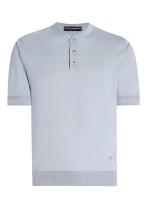 Dolce & Gabbana silk T-shirt - Blue