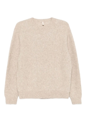 Sunflower ribbed alpaca sweater - Neutrals