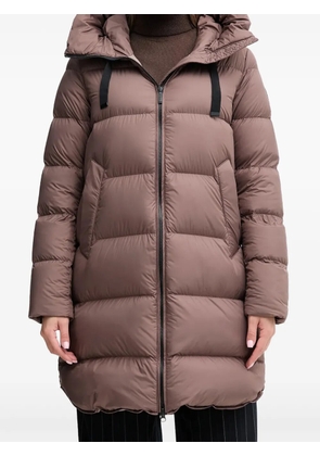 bomboogie Geneva hooded zip coat - Brown