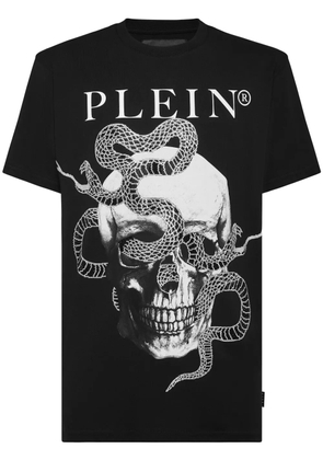 Philipp Plein SS Stones Snake T-shirt - Black