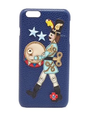 Dolce & Gabbana Pre-Owned Nutcracker-motif iPhone 6 case - Blue