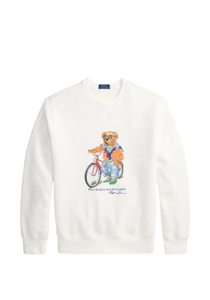 Polo Ralph Lauren Bear-print crewneck sweatshirt - Neutrals