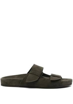 Ancient Greek Sandals Diogenis slides - Green