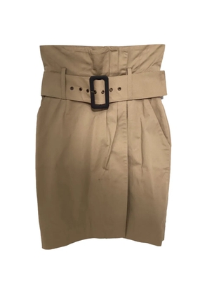 Ba&Sh Kim belt mini skirt - Neutrals